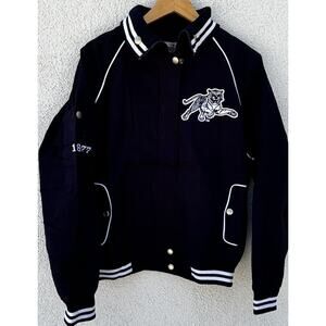 Bigboy Headgear Jackson State U Tigers Blue Jacket NWT L Embroidered MSRP $145